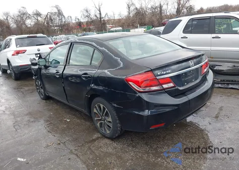 2013 Honda Civic Ex z USA, uszkodzony, nr VIN 2HGFB2F87DH533043